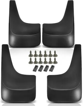 APSG0098C A-PREMIUM Set Mud Flaps Splash Guards Flapsguards