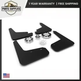 MF72-UR-BLK-MBK Set Mud Flap Urethane Tesla Kit