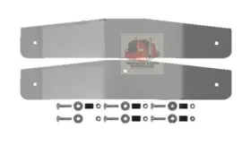 562.706-2BP AFTERMARKET PRODUCTS Mud Flap Bottom Plate Set