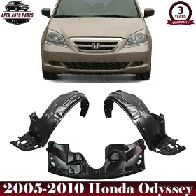 PVXH912 APEX AUTO PARTS Front Fender Liner Left Right Engine