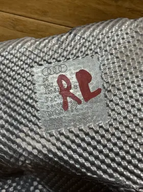 420825689B AUDI Left Exhaust Heat Shield R8 Spyder #3
