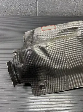 420825709B AUDI Rear Exhaust Muffler Shield Heatshield R8 #3 420825709B AUDI Rear Exhaust Muffler Shield Heatshield R8 #3