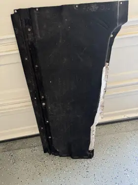 80A825207B AUDI Left Center Body Splash Guard Shield Q5 #3