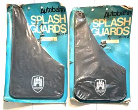 ZVW166102 AUTOBAHN Bug Bettle Mud Flaps Splash Guards Set Nos