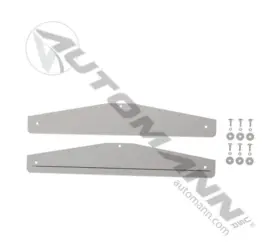 562.705-2BP AUTOMANN Mud Flap Bottom Plate Set Bolted Aum