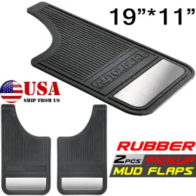 YS03017EFUS AUTOXBERT Rubber Mud Flaps Car Splash Guards