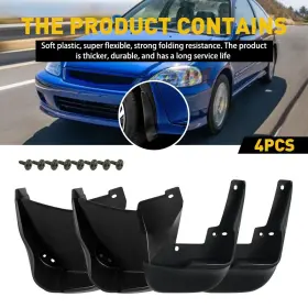 DNB-CCC-85511 AUXITO Splash Guard Mud Flaps Door Auto Honda