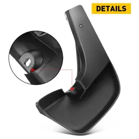 DNB-CCC-85520 AUXITO Abs Front Rear Splash Mud Flap Guard Car #2
