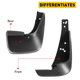 DNB-CCC-85520 AUXITO Abs Front Rear Splash Mud Flap Guard Car #3