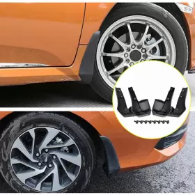 DNB-CIVIC-16-20 AUXITO Front Rear Mud Flaps Guards Splash