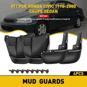 DNB-CIVIC-99-06-EAA AUXITO Car Front Rear Splash Guards Mud