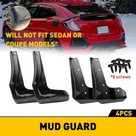 DNB-CIVIC-LX-17-21-EAD-1 AUXITO Car Mud Flaps Hatchback Guard