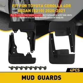 DNB-COROLLA-20-21-EAK AUXITO Mud Flap Splash Guard Front Rear