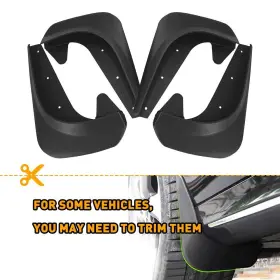 QLL-CCC-15551 AUXITO Set Splash Guards Mud Flaps Car Eom Kit QLL-CCC-15551 AUXITO Set Splash Guards Mud Flaps Car Eom Kit