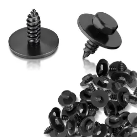 710157958382 AZCARBRO Car Body Fender Bumper Retainer Clips
