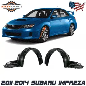 643307275087 AZLYN CARPARTS Front Fender Liner Right Left