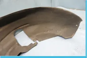 3W3810970 BENTLEY Rear Right Inner Fender Liner Lining #3
