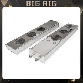 9912001 BIGRIG Steel Mud Flap Hanger Light Cutouts Bolt