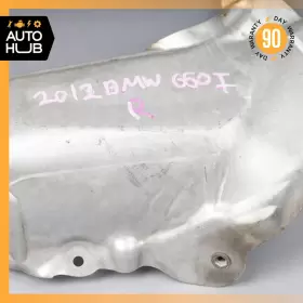 11657576999 BMW Turbocharger Heat Shield Right F12 650I 550I #3