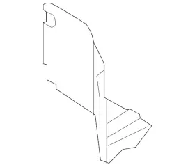 51-71-7-143-261 BMW Fender Liner Lower Cover