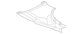 51-71-7-422-971 BMW Lower Cover