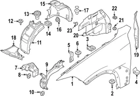 51-71-7-932-071 BMW Lower Panel