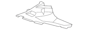51-71-8-054-551 BMW Lower Deflector