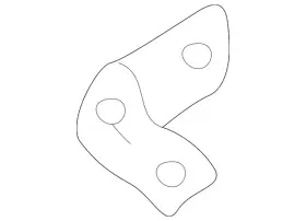 51-71-8-196-464 BMW Fender Liner Bracket 740IL