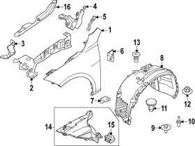 51-71-9-629-823 BMW Liner Extension 51-71-9-629-823 BMW Liner Extension