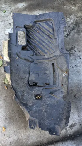 51717288909 BMW Fender Liner Splash Shield Front Left 328I #2