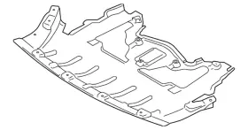 51757233967 BMW Engine Encapsulation Front