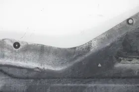51757308675 BMW Left Underbody Splash Shield Mud Flap Guard #3 51757308675 BMW Left Underbody Splash Shield Mud Flap Guard #3