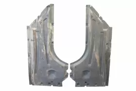 51758082067 BMW Front Rear Lower Undertray Splash Gaurd Set #2