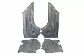 51758082067 BMW Front Rear Lower Undertray Splash Gaurd Set