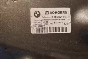 7-356-821-04 BMW Front Left Fender Rear Liner Splash Wheel #3