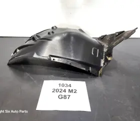 8082075 BMW Front Driver Fender Liner Wheel Splash Shield M2