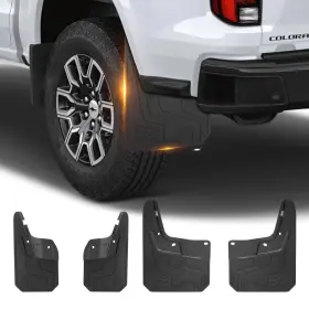 Branded Colorado Mud Flaps For Chevrolet All Weather Guard