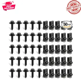 445003865899 Fender Bolts Nut Clips Set Car Bumper Splash