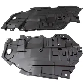 6870-0003LR BROCK Set Engine Cover Lower Splash Shield Guards