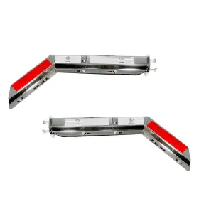 BS-902-003 BST BSSP Angled Spring Mud Flap Hanger Bracket Set BS-902-003 BST BSSP Angled Spring Mud Flap Hanger Bracket Set