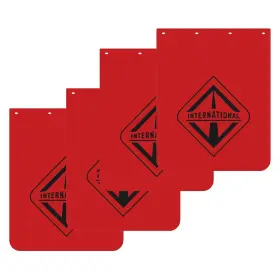 FTDR3020 BUCKHORNOFFROAD Mud Flaps Semi Tractor Polymer