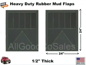 B24SPP BUYERS PRODUCTS MUD FLAPS Rubber