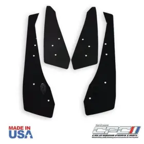 EXT-157-364 CALIFORNIA PONY CARS Mud Flaps Nxt Splash Guards
