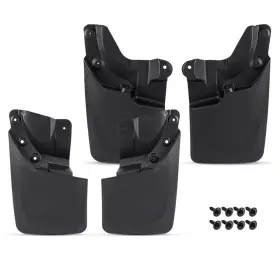 C-03RSA2013ABK CARLIGHTS Front Rear Splash Guards Mud Flaps