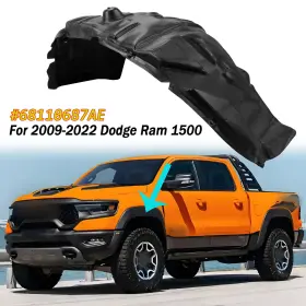 CH1248152 DODGE Cequent Inner Fender Liner Front Driver 1500