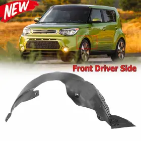 KI1248140 KIA Cequent Front Left Driver Fender Liner Soul KI1248140 KIA Cequent Front Left Driver Fender Liner Soul