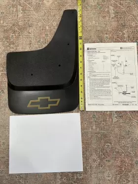 19154423 CHEVROLET Mud Flaps Splash Guards Set Suv Gm Chevy #3