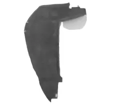 C9WB-16B569-E COUGAR Front Fender Inner Rear Splash Shield #2