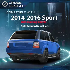 BIG111833 CROSSDESIGN Splash Guard Mud Flap Land Running #2
