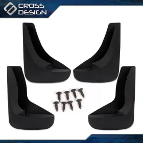 HT-03RSA0102ABK CROSSDESIGN Mud Flaps Splash Guards Fot Front